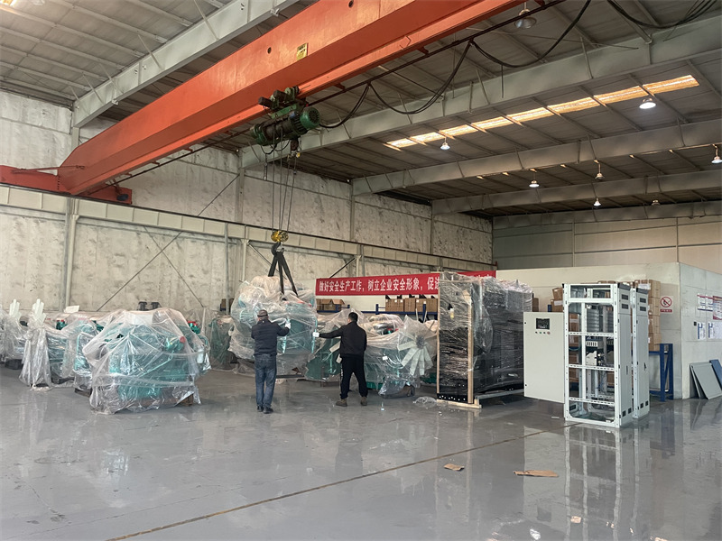 成都发电机组厂房展示